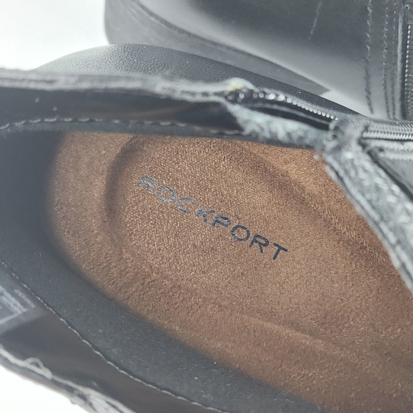 ROCKPORT Womens Carly Bootie. Black - Picture 8 of 14